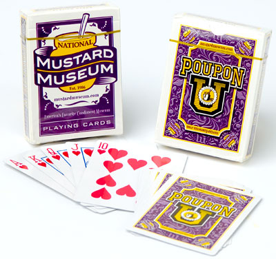 Poupon U Playing Cards