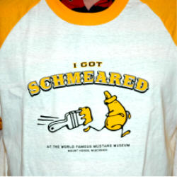 I Got Schmeared Baseball Jersey (unisex)