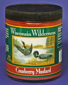 Wisconsin Wilderness Cranberry Mustard (10 Oz)