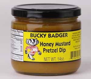 Bucky Badger Honey Mustard Pretzel Dip