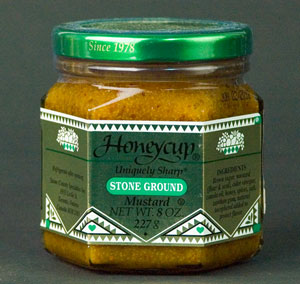 Stone County Honeycup Stone Ground Uniquely Sharp Mustard